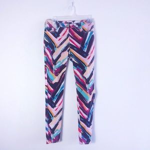 H&M Coloured Pants Skinny Jeans